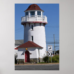 Poster photo du phare de Brigantine