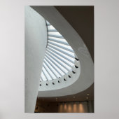 Poster photo du plafond de l'architecture intérieu (Devant)