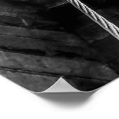 Poster Photo du pont Brooklyn à New York (Coin)