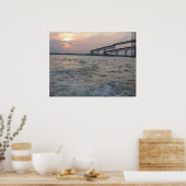 Poster photo du pont de la baie Chesapeake (Cuisine)