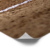 Poster photo du softball du nom du joueur ou de l' (Coin)