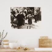 Poster Photo du soulèvement du ghetto de Varsovie de Jurg (Cuisine)