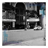 Poster photo du théâtre Capri de Chicago 1967