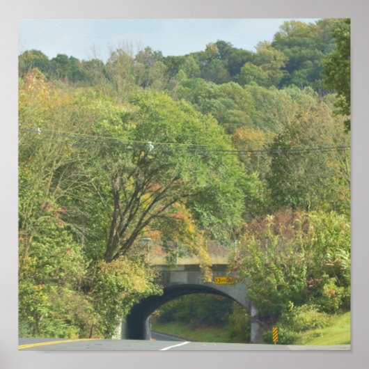 Poster photo du tunnel (Devant)