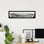 Poster Photo du Yale Bowl 1914 (Bureau à domicile)