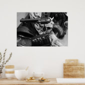 poster photo d'une arme à feu cool (Cuisine)