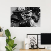 poster photo d'une arme à feu cool (Bureau à domicile)