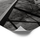 Poster photo en noir et blanc (Coin)