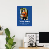 Poster Photo En souvenir affectueux (Bureau à domicile)