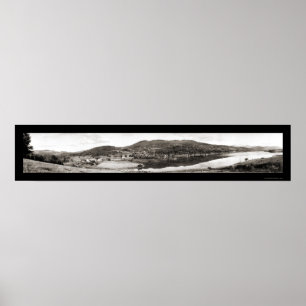 Poster Photo est 1913 de barrage de VT de Pittsford