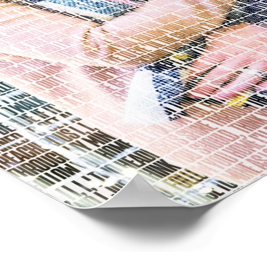 Poster Photo faite par Words. (Coin)