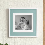 Poster Photo Famille Moderne Mint Simple Lovely Cadeau<br><div class="desc">Photo Famille Moderne Mint Simple Lovely Cadeau</div>