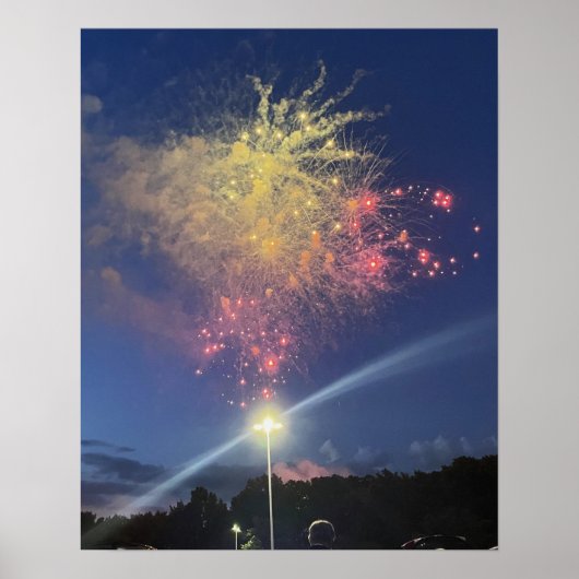 Poster photo Fireworks (Devant)