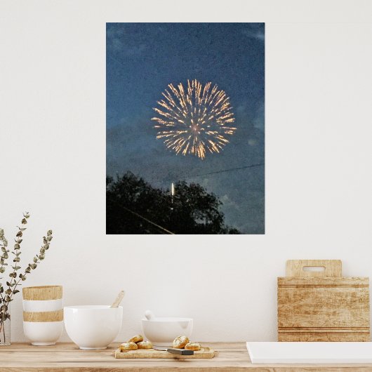 Poster Photo Fireworks (Cuisine)