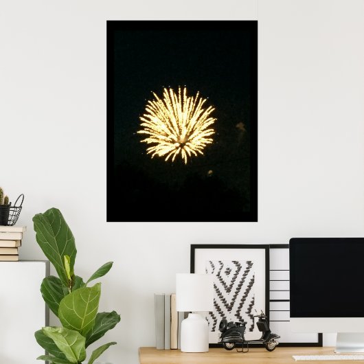 Poster Photo Fireworks (Bureau à domicile)