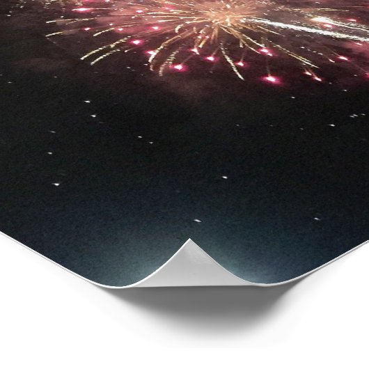 Poster Photo Fireworks (Coin)