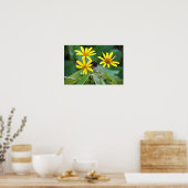 Poster photo Fleurs Jaunes (Cuisine)