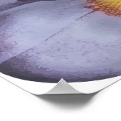 Poster Photo Floral Funeral Memorial Service Connexion (Coin)