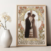Poster photo Foil personnalisable Art Nouveau Mari