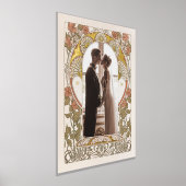 Poster photo Foil personnalisable Art Nouveau Mari (Poser)