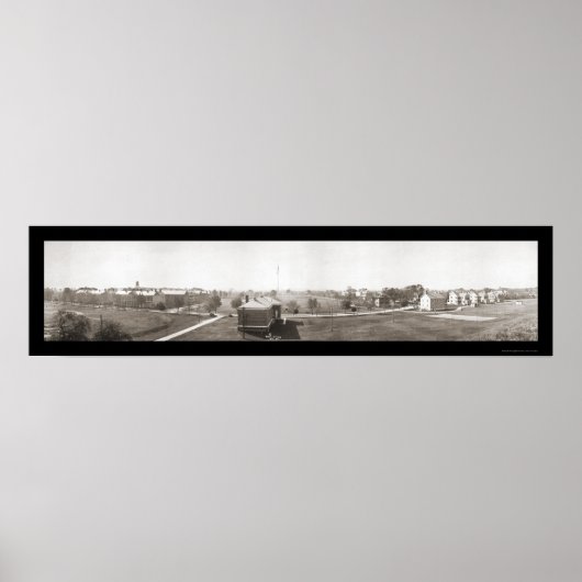 Poster Photo Fort DuPont Delaware 1912 (Devant)