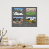 Poster photo Four Seasons in Western Colorado (Cuisine)