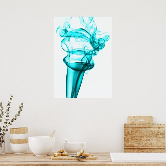 Poster Photo fumée (Cuisine)