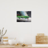 Poster photo Gecko de Madagascar (Cuisine)