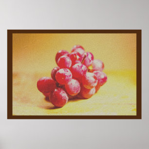 Poster Photo "Grape" mignonne. Commandez dès maintenant