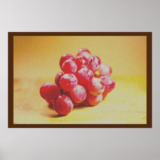 Poster Photo "Grape" mignonne. Commandez dès maintenant  (Devant)