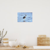 Poster photo Great Blue Heron (Cuisine)
