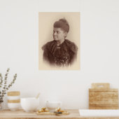Poster photo Ida B Wells 19e siècle (Cuisine)