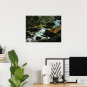 Poster photo Idyllic Waterfall (Bureau à domicile)