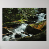 Poster photo Idyllic Waterfall (Devant)