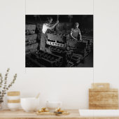 Poster Photo industrielle - Blocs de moteurs militaires 2 (Cuisine)