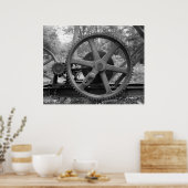 Poster Photo industrielle - Camion de réduction à huile (Cuisine)