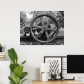 Poster Photo industrielle - Camion de réduction à huile (Bureau à domicile)