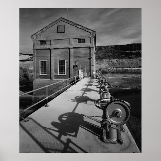 Poster Photo industrielle - Entraîneurs de levage de la c (Devant)