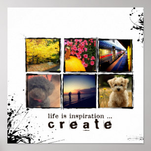 poster photo instagram