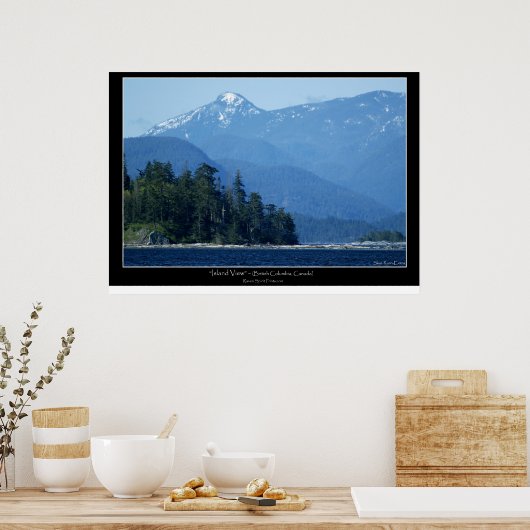 Poster photo "ISLAND VIEW" (Cuisine)