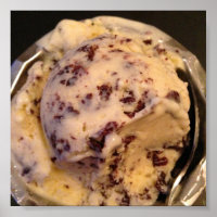 Poster photo italien Gelato Dessert