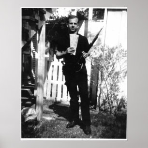 Poster Photo jardin de Lee Harvey Oswald en mars 1963