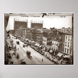 Poster Photo Little Italy NYC (1908)