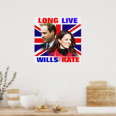 Poster photo Long Live Wills & Kate (Cuisine)