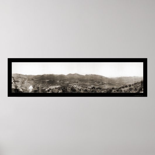 Poster Photo Lowell AZ 1909 (Devant)