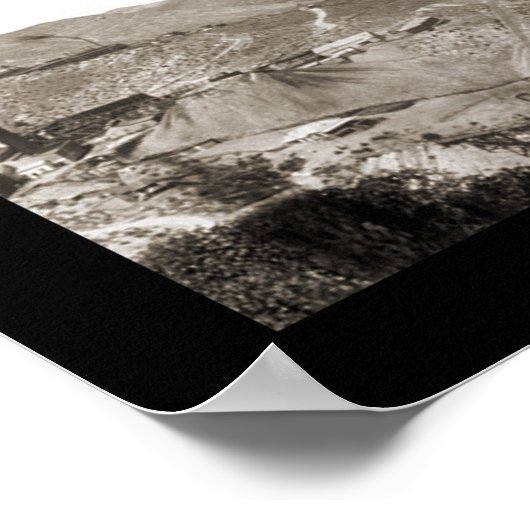 Poster Photo Lowell AZ 1909 (Coin)