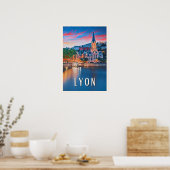 Poster Photo Lyon Vintage (Cuisine)