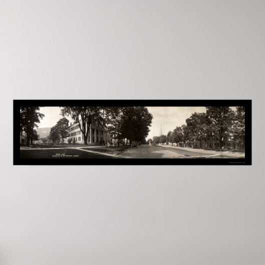 Poster Photo Manchester Vermont 1911 (Devant)