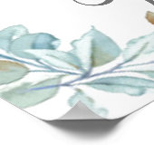 Poster photo Mariage aquarelle (Coin)