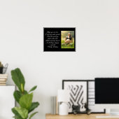 Poster Photo Maternité belle maman enceinte Citation (Bureau à domicile)